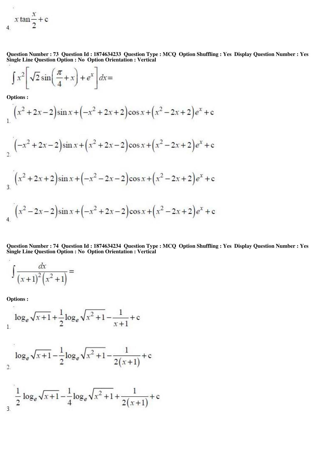 AP EAPCET 2019 - 21 April 2019 Afternoon - Master Engineering Question Paper With Preliminary Keys - Page 42