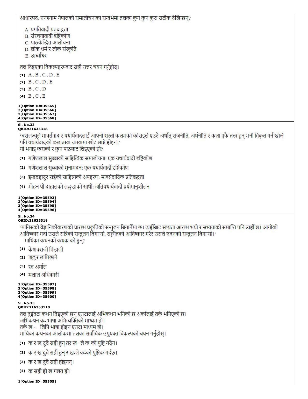 CUET (PG) 2022: PGQP-60 Nepali (10-09-2022) Question Paper - Page 12