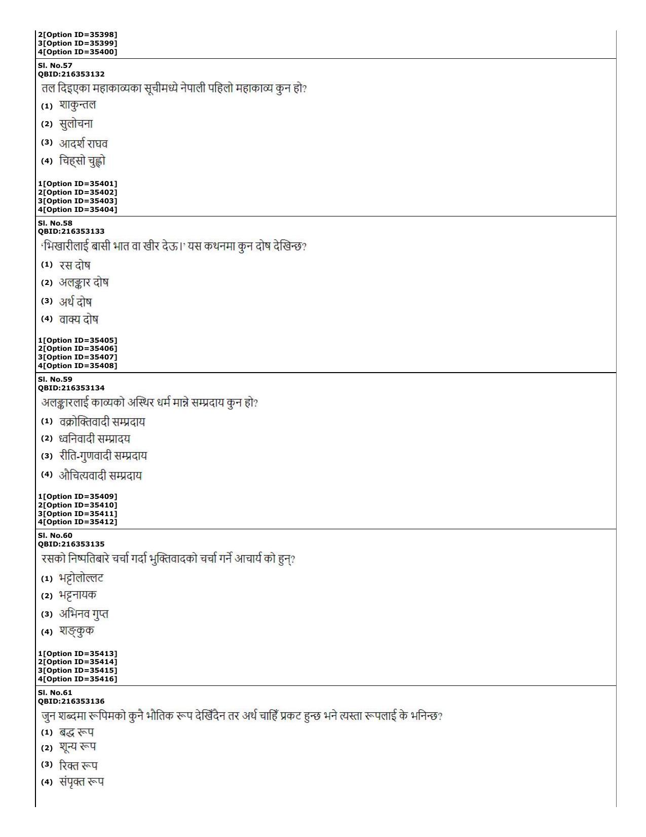 CUET (PG) 2022: PGQP-60 Nepali (10-09-2022) Question Paper - Page 18