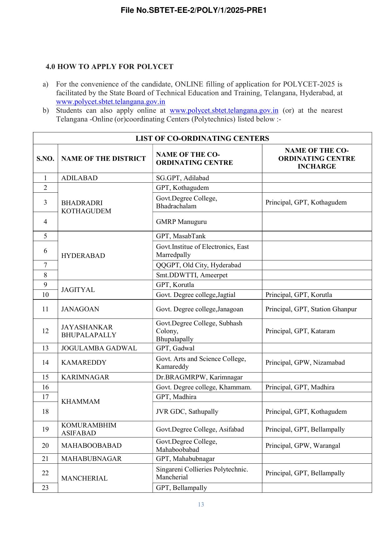 TS POLYCET Syllabus 2025 - Page 14