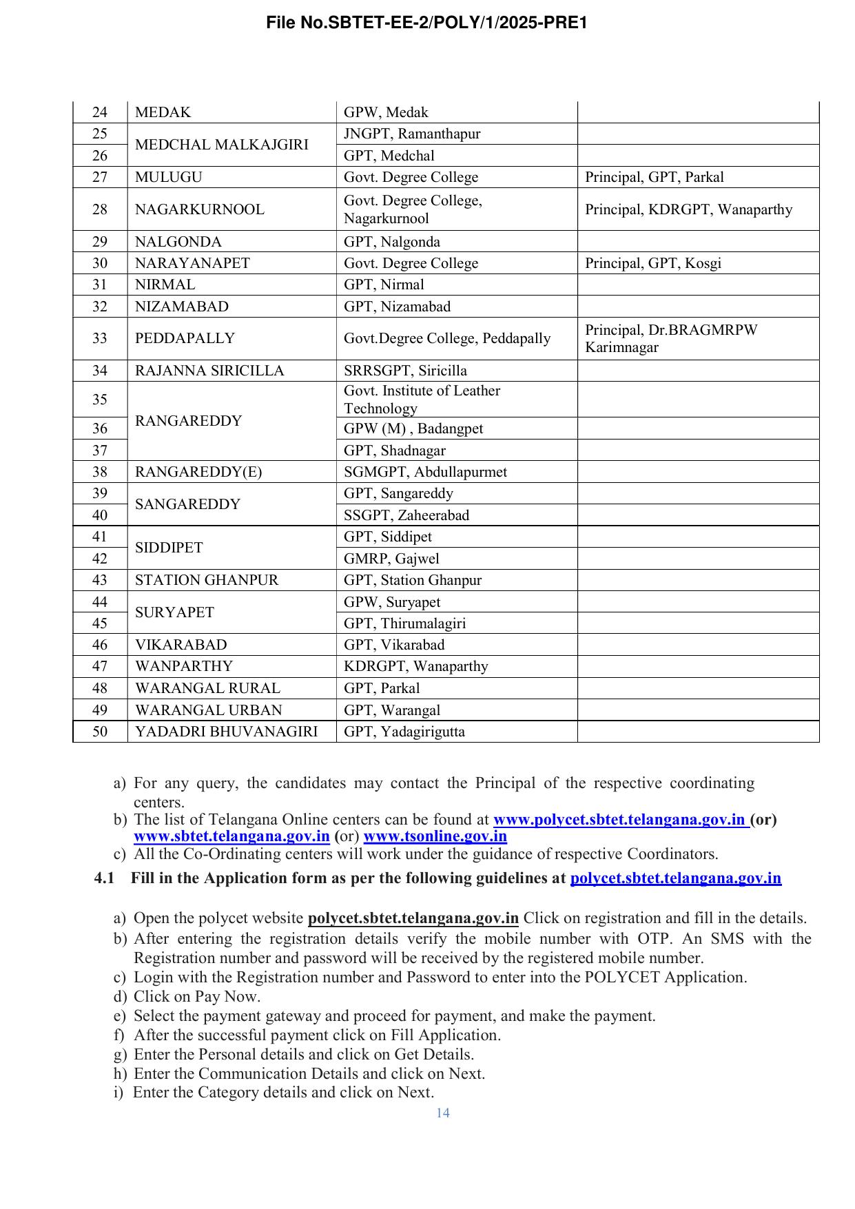 TS POLYCET Syllabus 2025 - Page 15