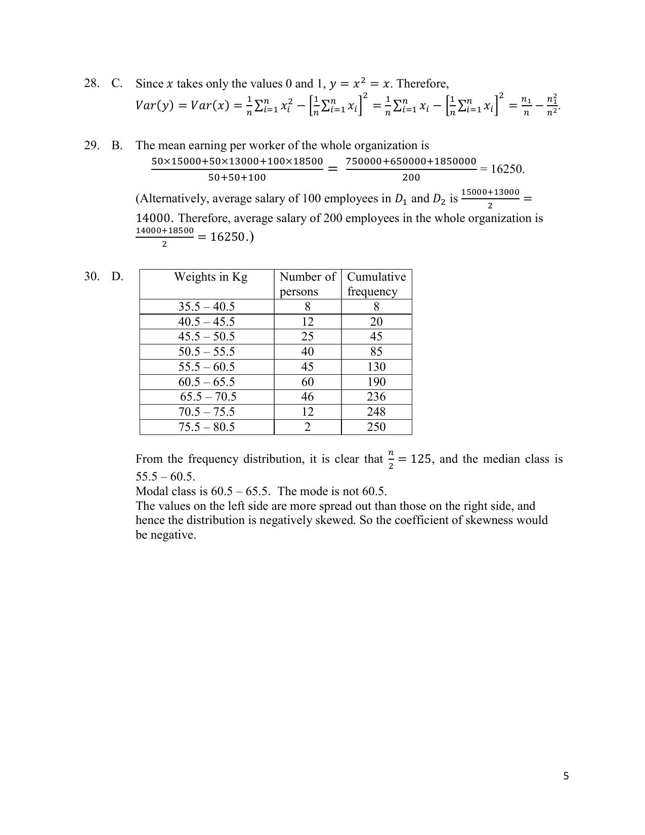 ACET January 2021 Solution - Page 5