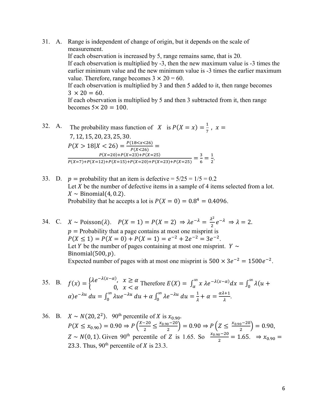 ACET January 2021 Solution - Page 6