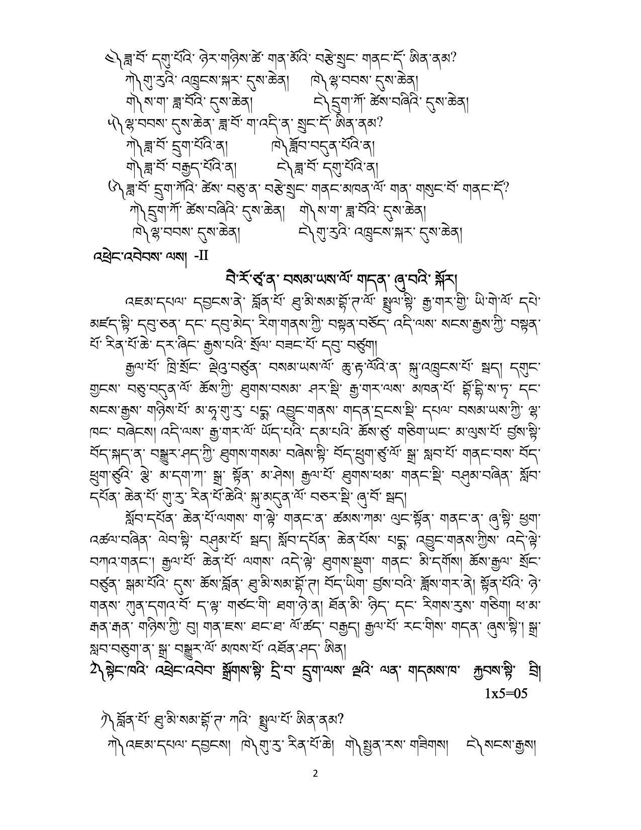 CBSE Class 12th Bhutia Sample Paper 2021-22 - Page 2