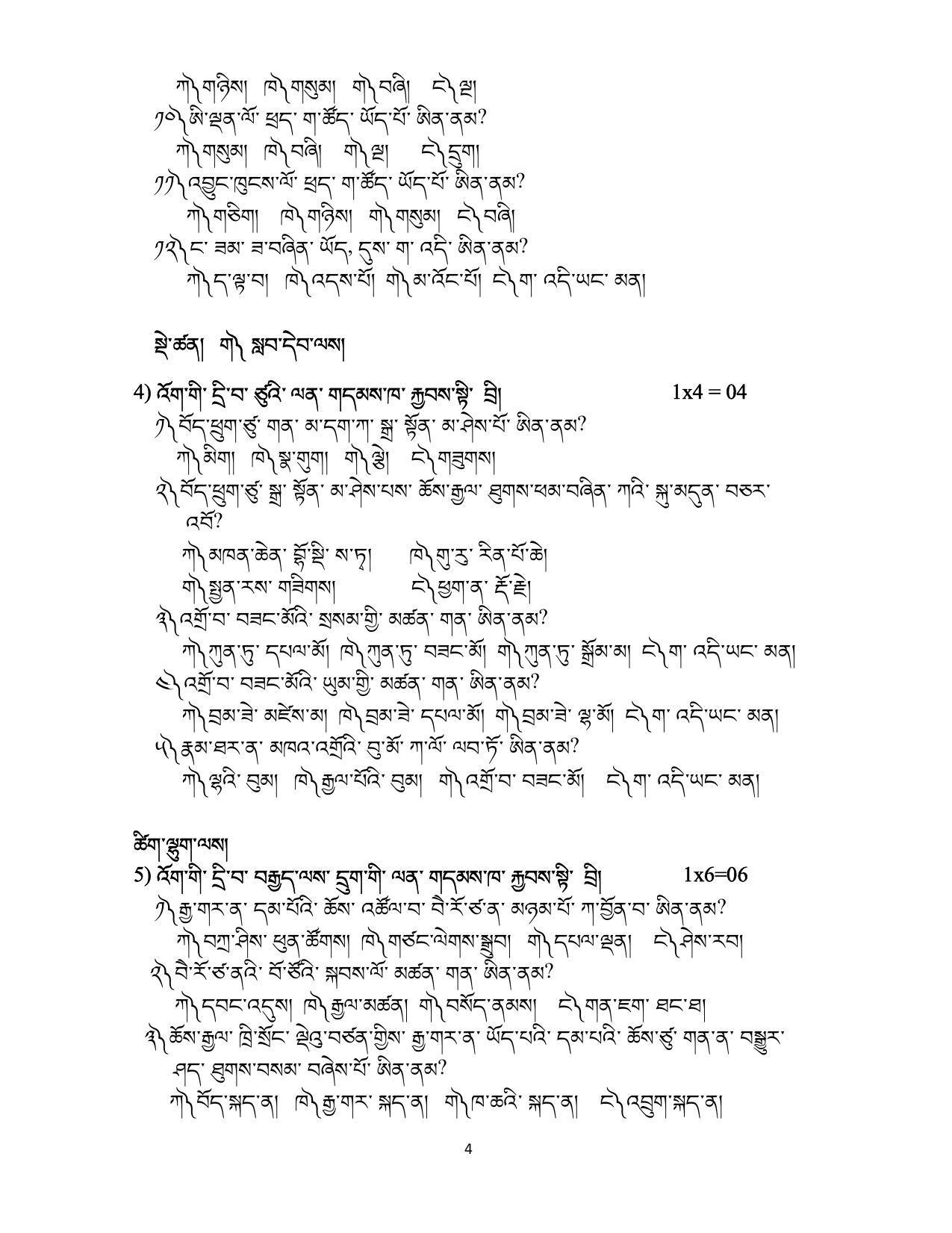CBSE Class 12th Bhutia Sample Paper 2021-22 - Page 4