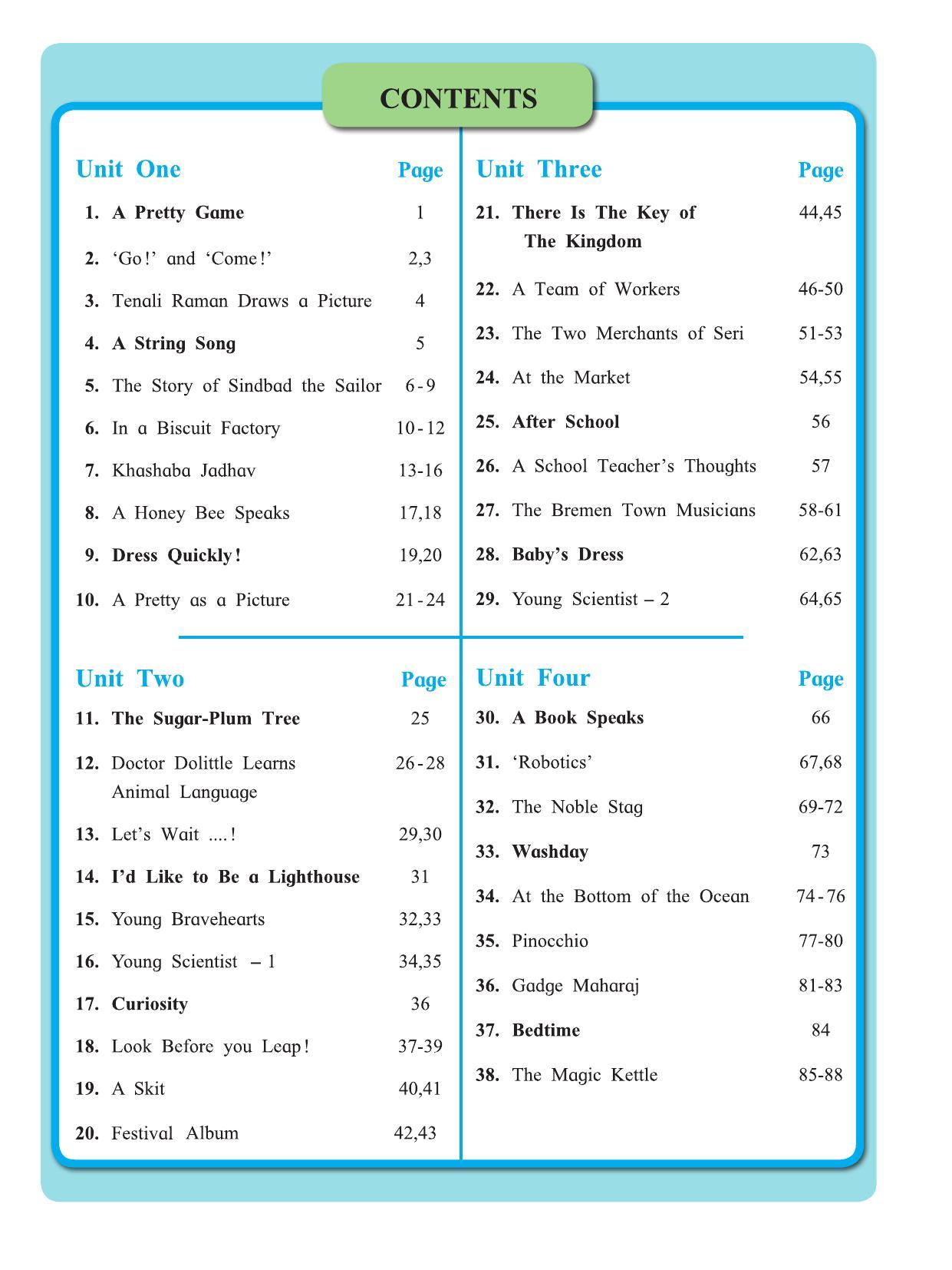 Maharashtra Board Class 3 Marathi (English Medium) Textbook - Page 10