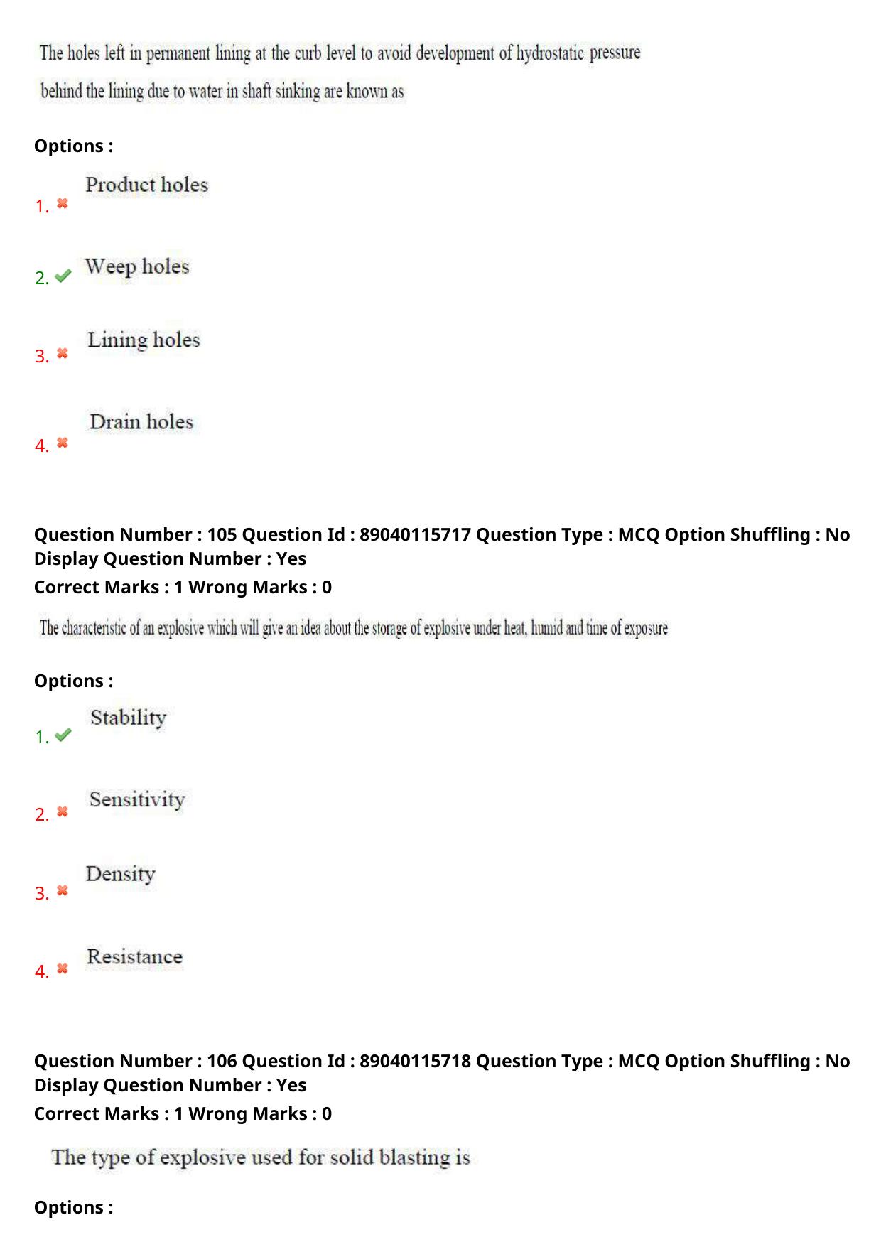 AP ECET 2025 Mining Engineering 06th May 2025 (Shift 2) Question Paper wth Key - Page 52