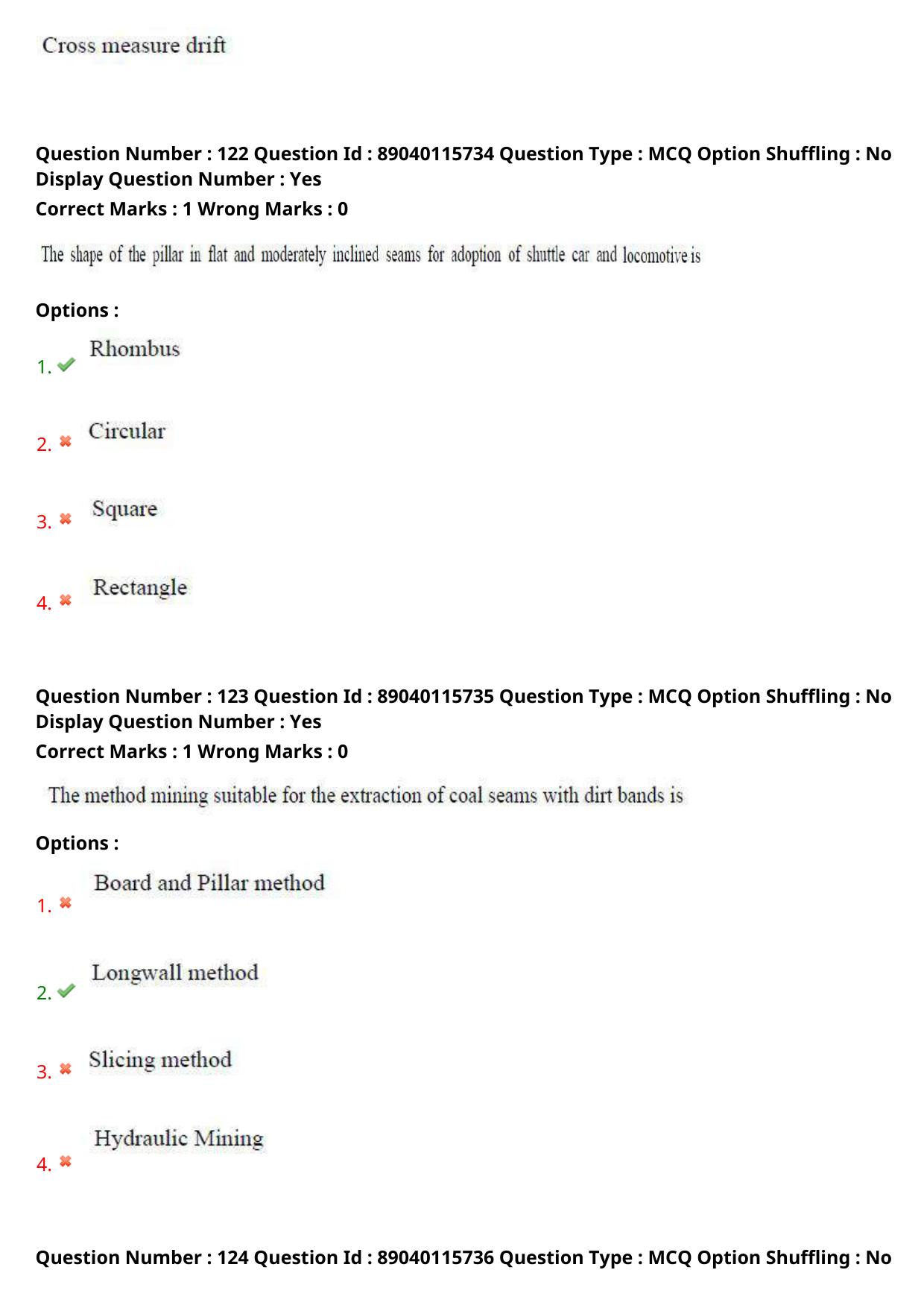 AP ECET 2025 Mining Engineering 06th May 2025 (Shift 2) Question Paper wth Key - Page 60