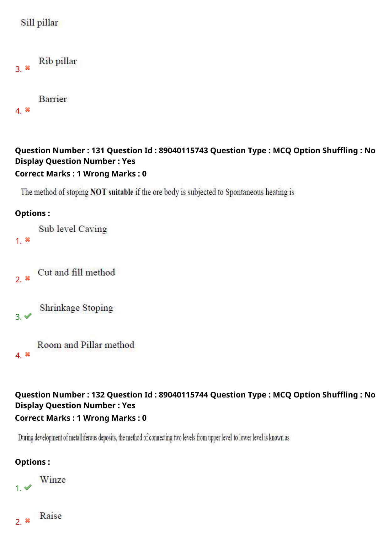 AP ECET 2025 Mining Engineering 06th May 2025 (Shift 2) Question Paper wth Key - Page 64