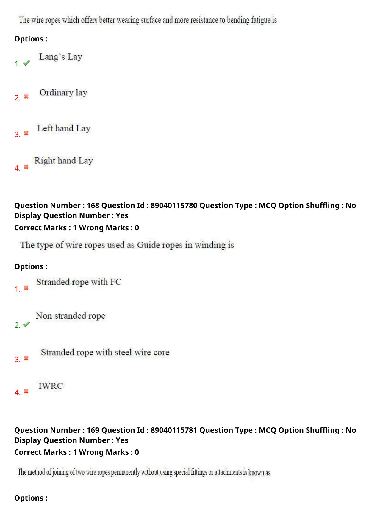 AP ECET 2025 Mining Engineering 06th May 2025 (Shift 2) Question Paper wth Key - Page 81