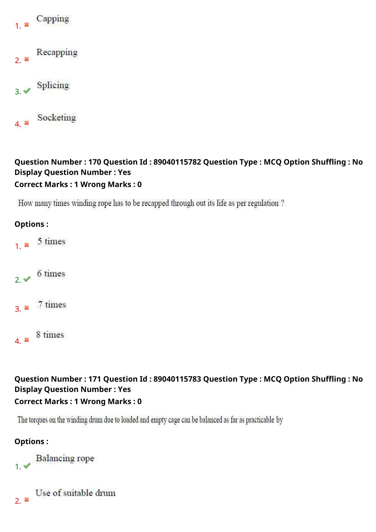 AP ECET 2025 Mining Engineering 06th May 2025 (Shift 2) Question Paper wth Key - Page 82