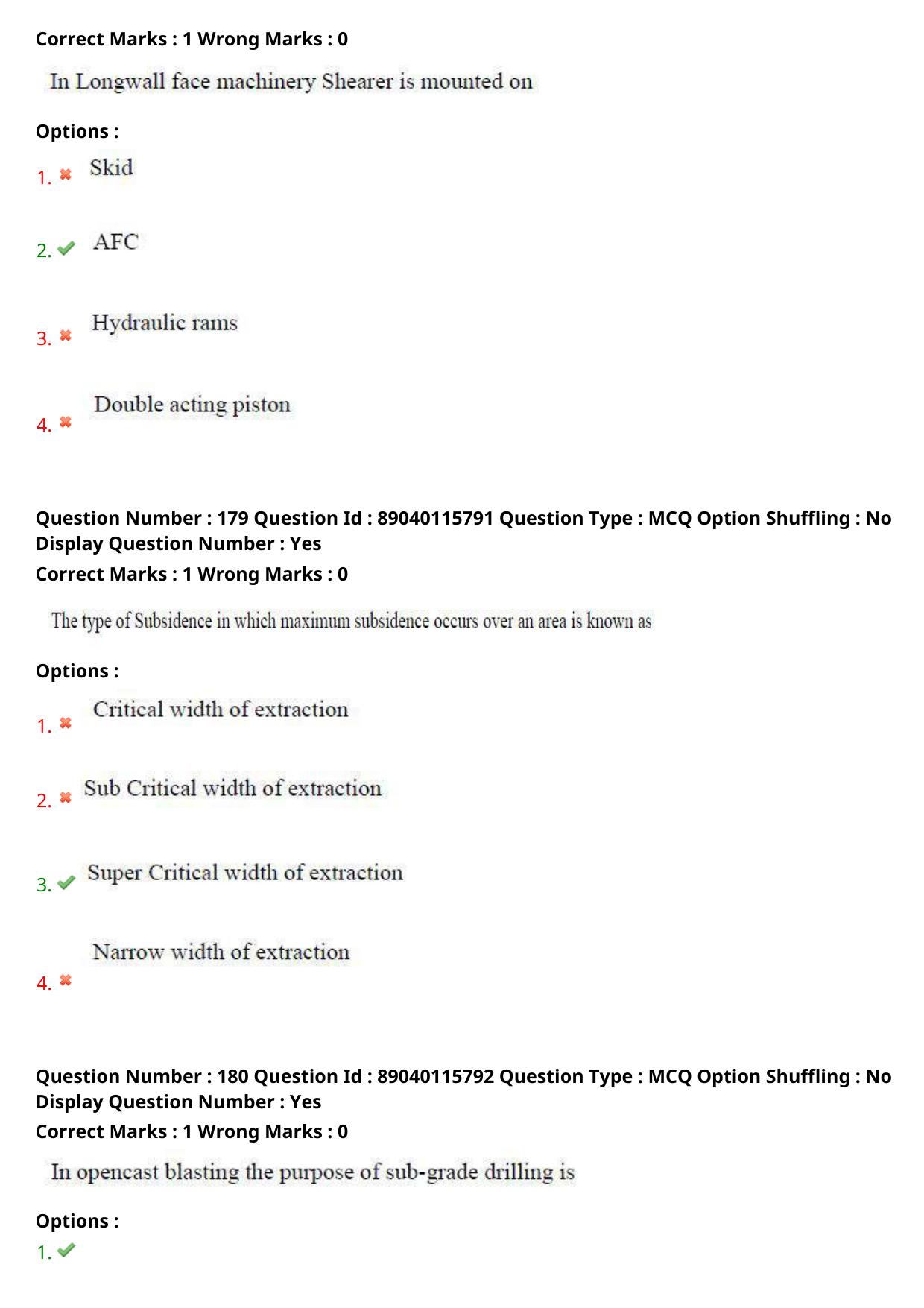 AP ECET 2025 Mining Engineering 06th May 2025 (Shift 2) Question Paper wth Key - Page 86