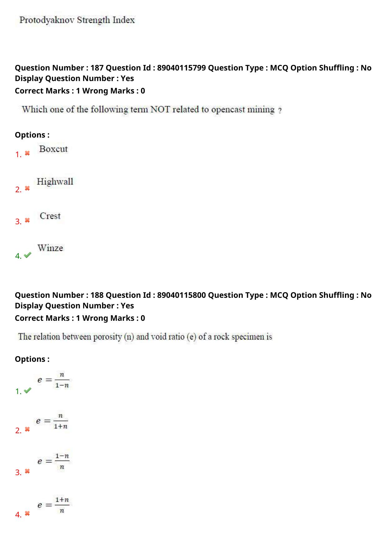 AP ECET 2025 Mining Engineering 06th May 2025 (Shift 2) Question Paper wth Key - Page 90