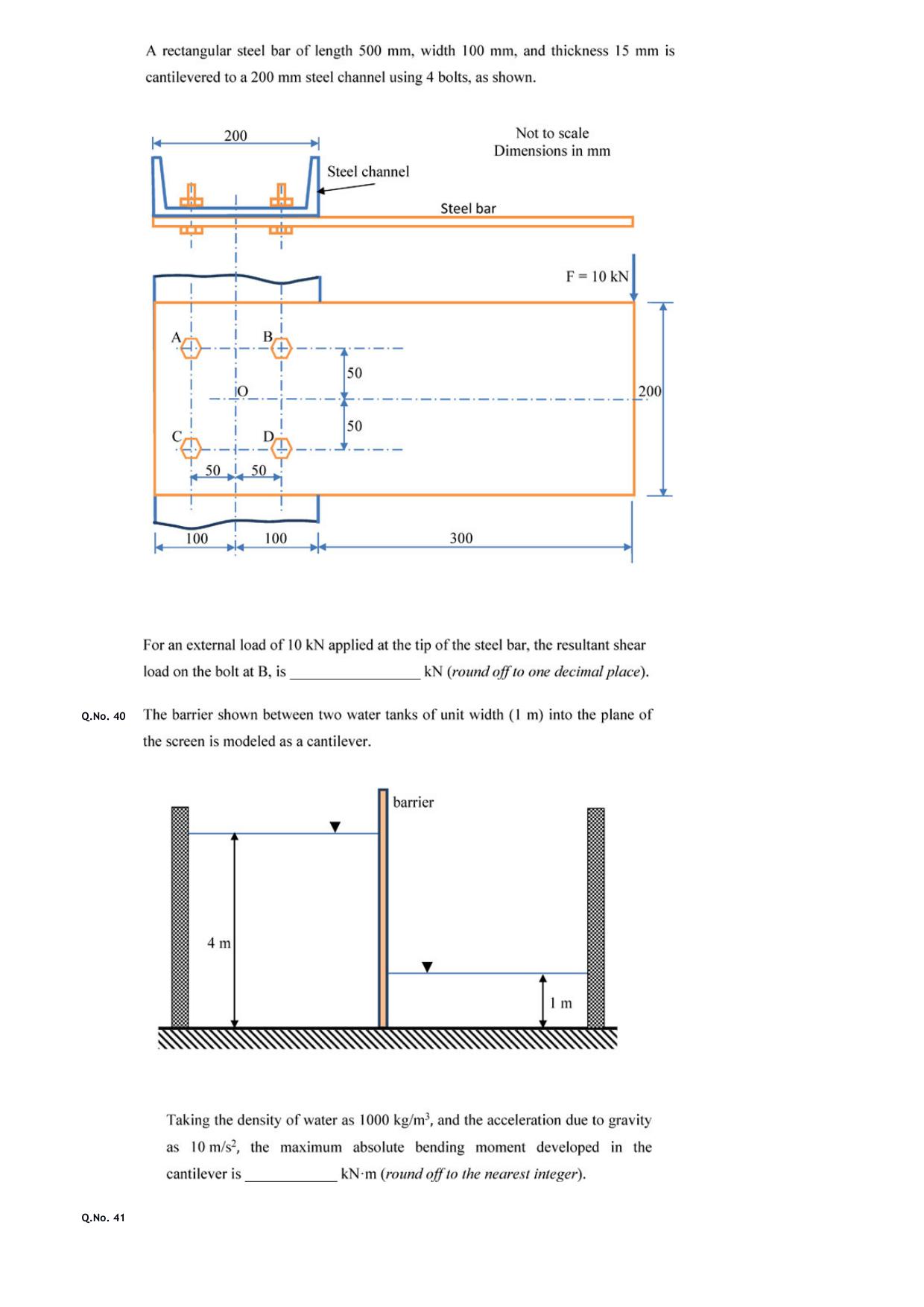 GATE 2020 Mechanical Engineering (ME) Question Paper - Page 14