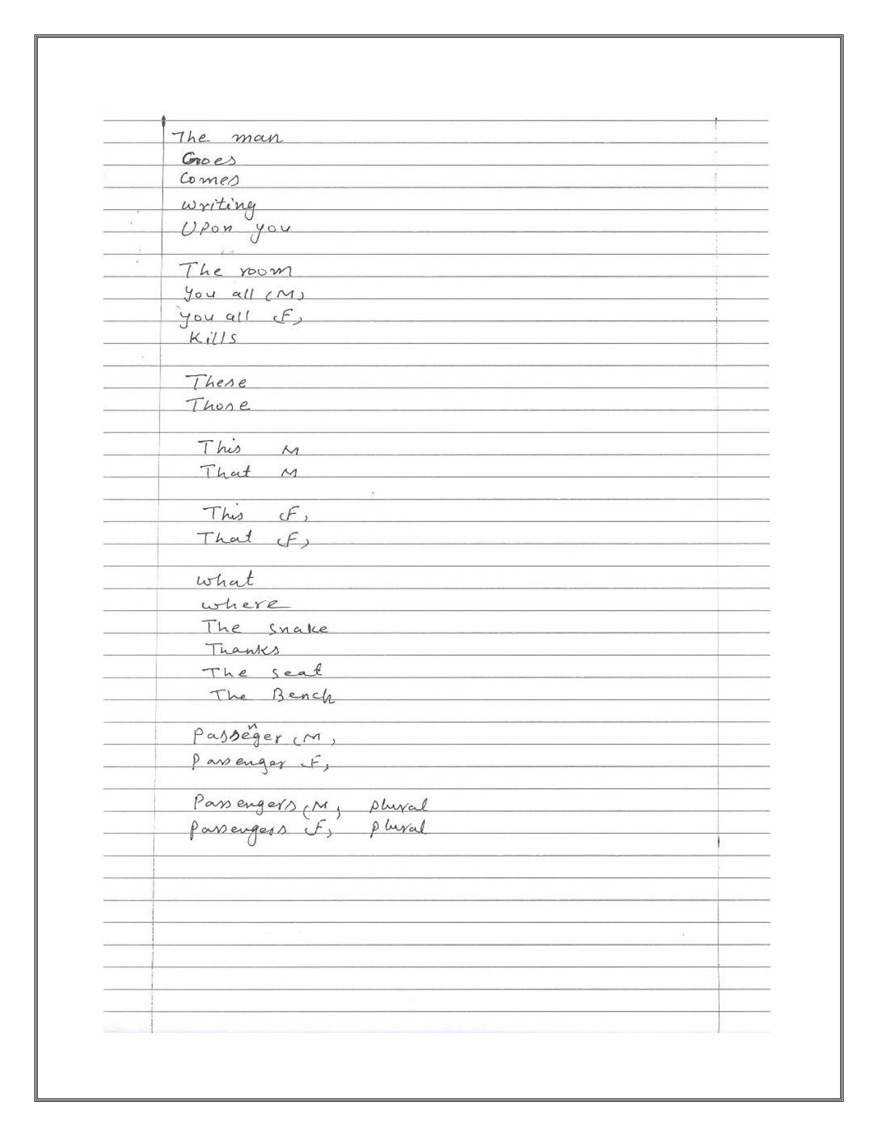 Worksheet for Class 5 Arabic Assignment 1 - Page 7