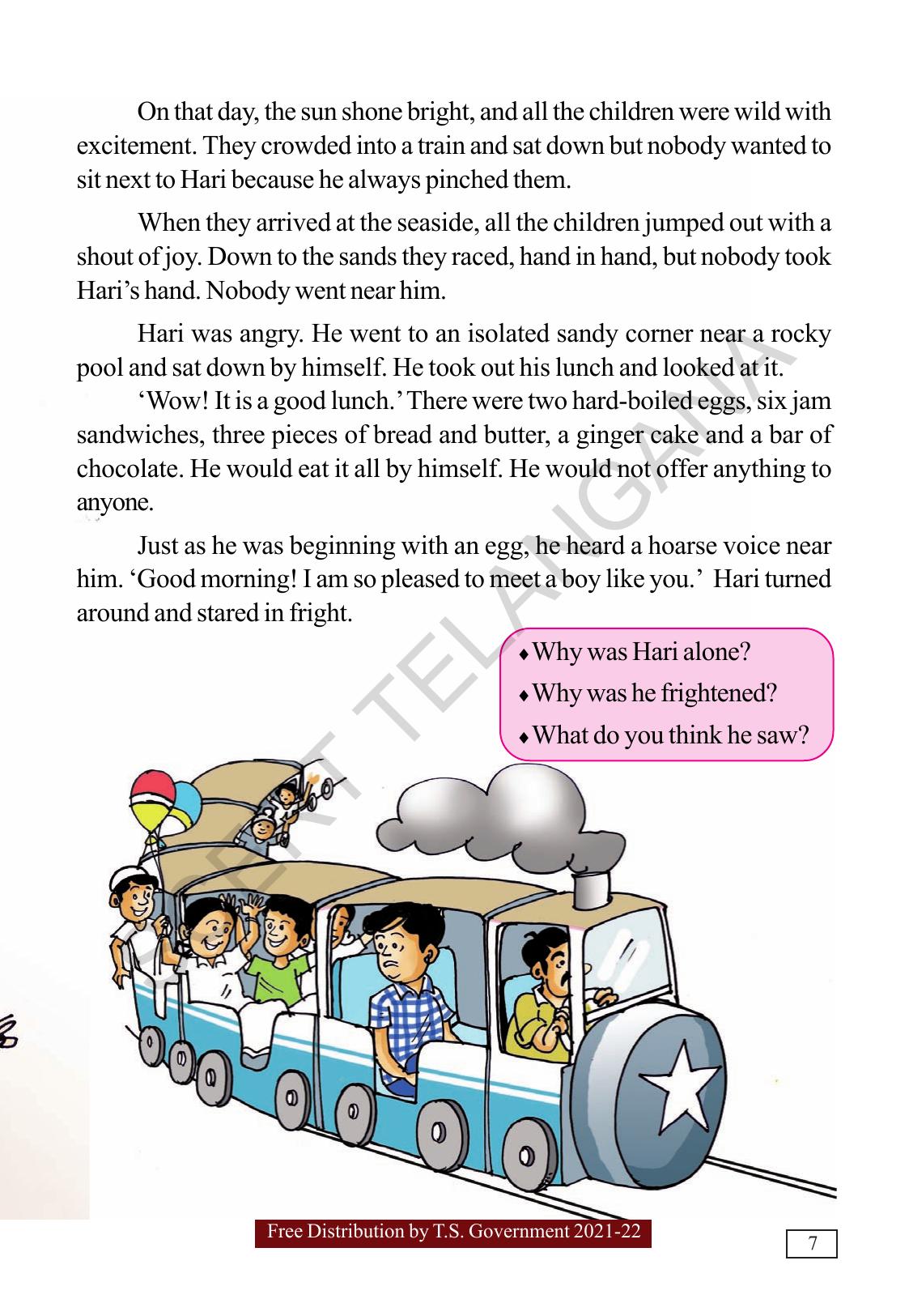 TS SCERT Class 5  English(English Medium) Text Book - Page 15