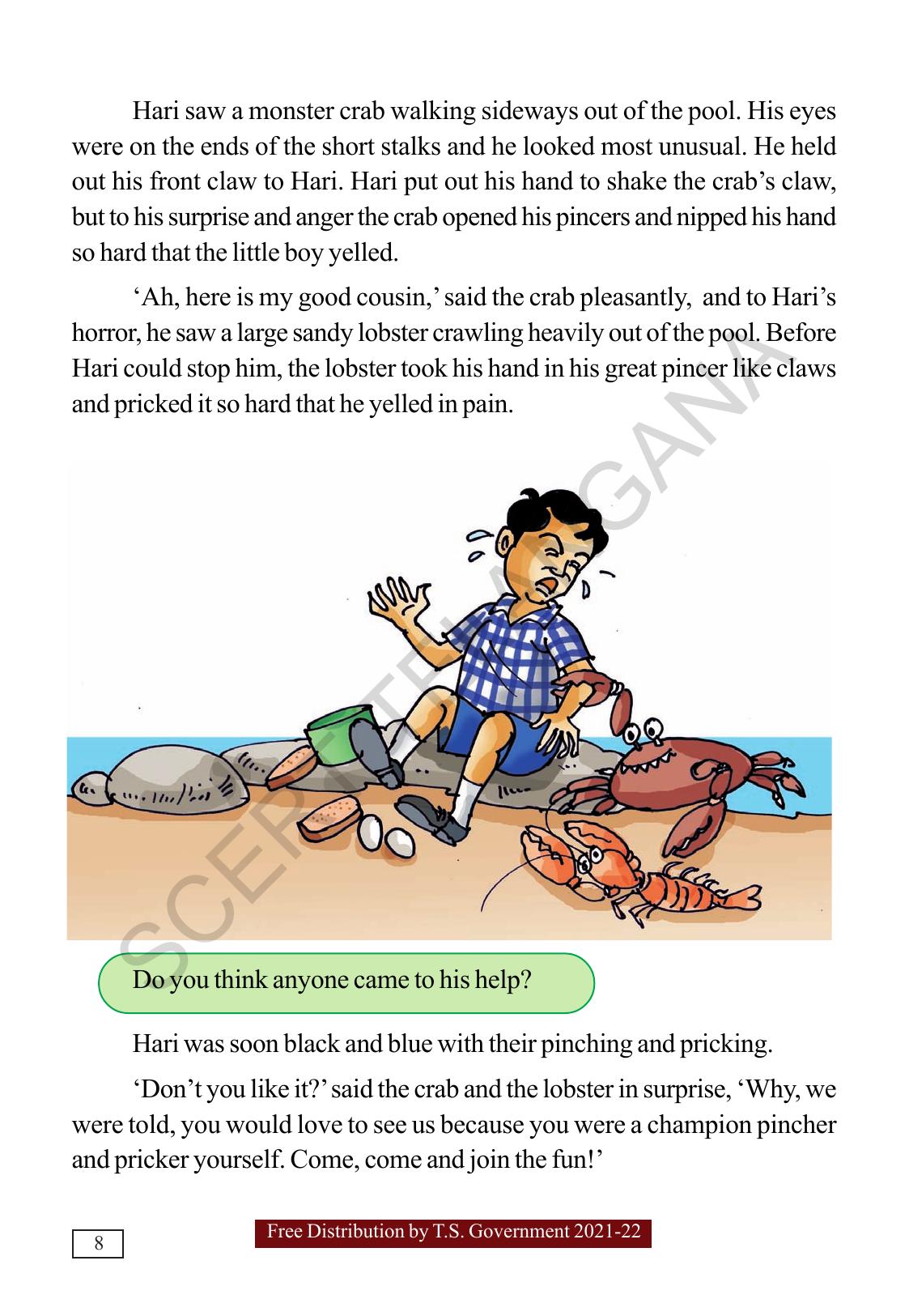 TS SCERT Class 5  English(English Medium) Text Book - Page 16