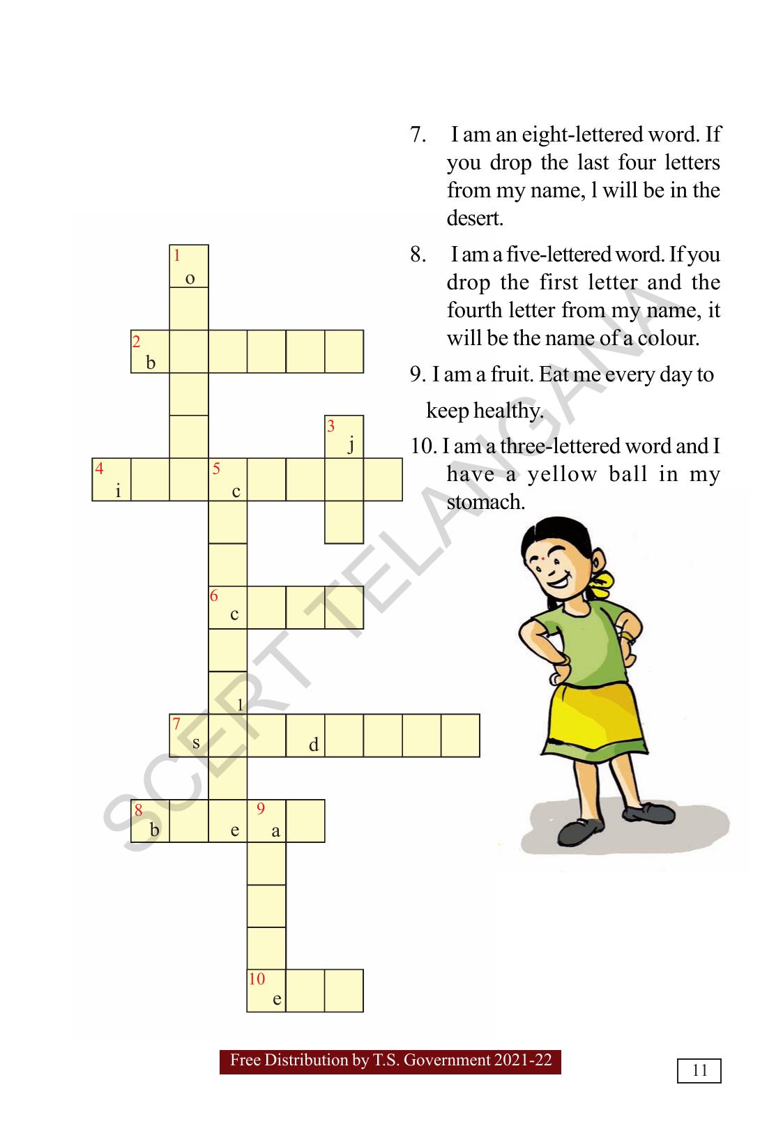 TS SCERT Class 5  English(English Medium) Text Book - Page 19