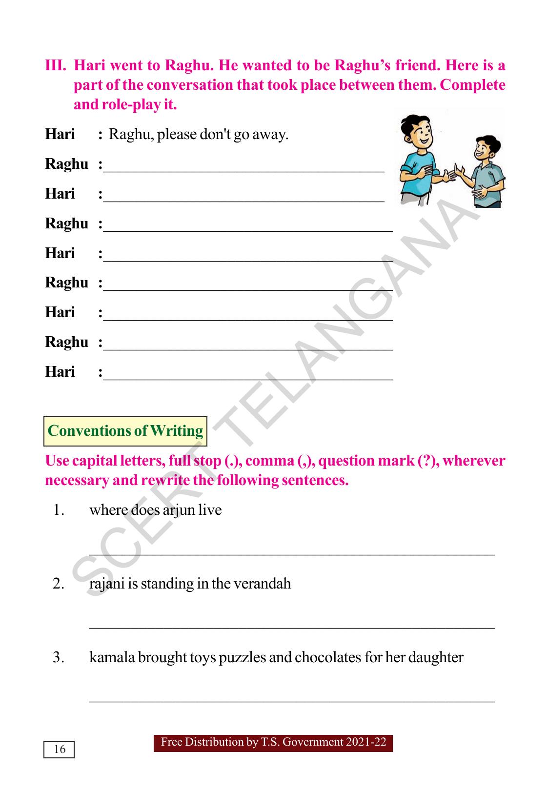TS SCERT Class 5  English(English Medium) Text Book - Page 24