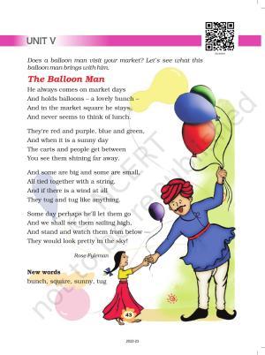 NCERT Book for Class 3 English: Unit V.2-The Yellow Butterfly