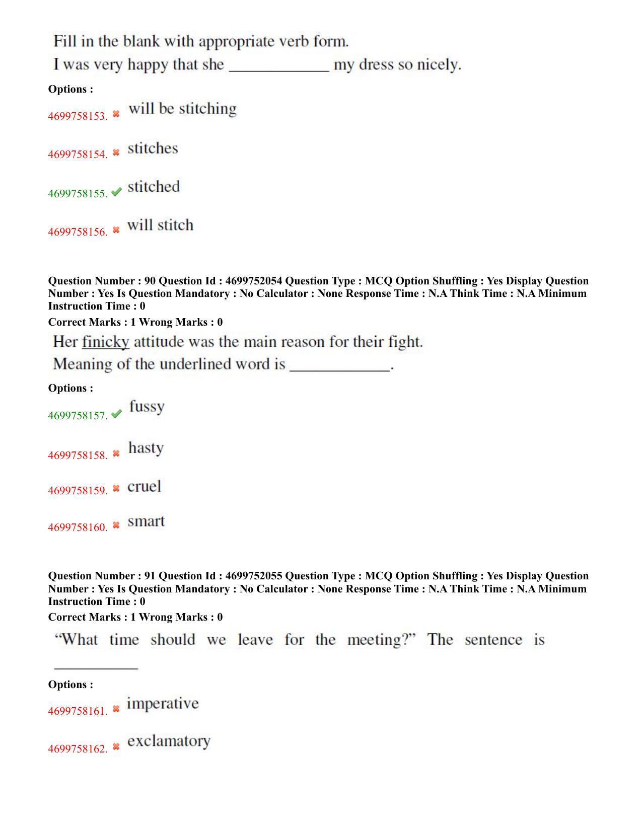 TS EDCET: 18th May 2023 Shift 3 (URDU) Question Paper and Answer Key - Page 50
