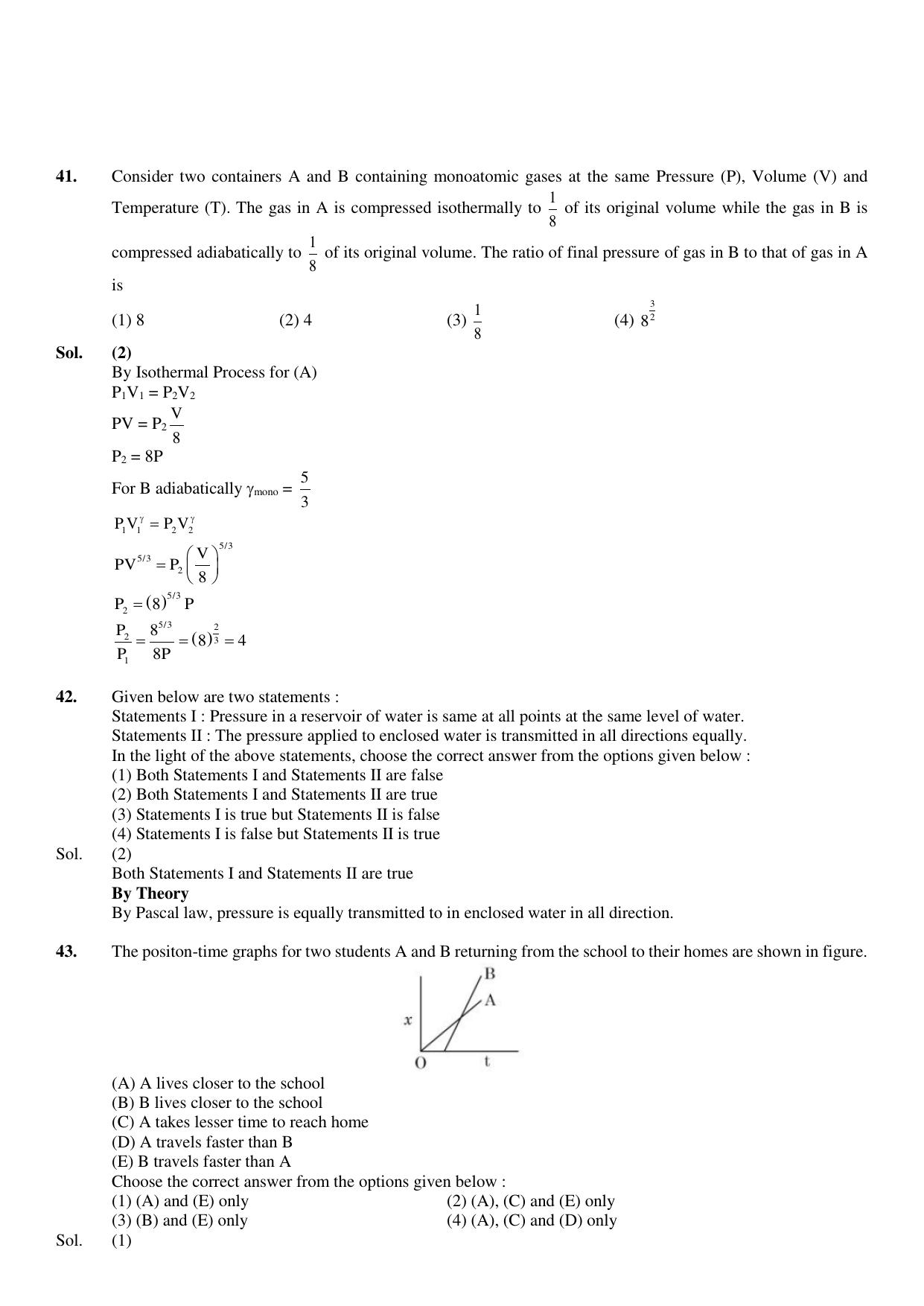 JEE Mains 2023: 10th April 2023 Shift-1 (Morning) Question Paper With Solution (April, Session-2)) - Page 24