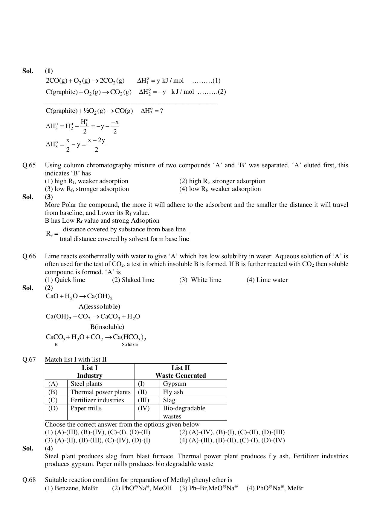 JEE Mains 2023: 10th April 2023 Shift-1 (Morning) Question Paper With Solution (April, Session-2)) - Page 33