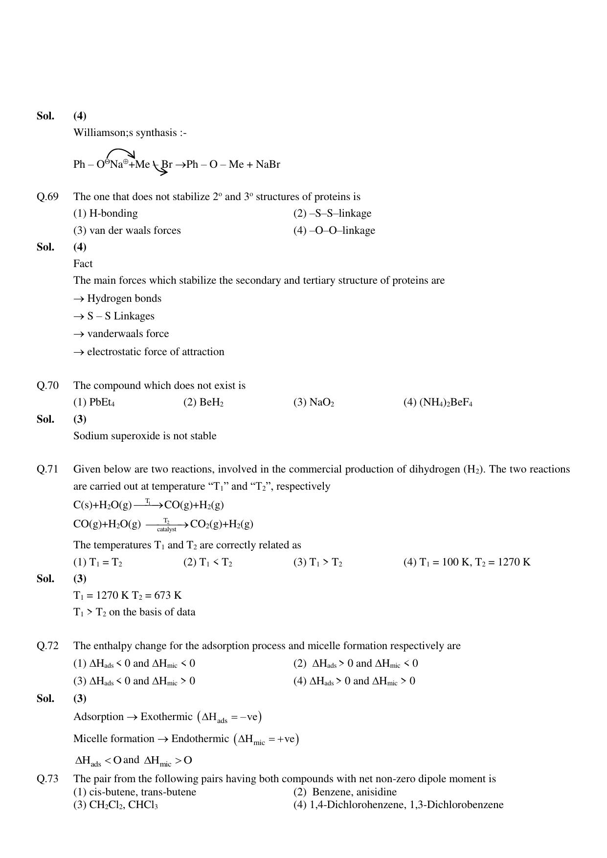 JEE Mains 2023: 10th April 2023 Shift-1 (Morning) Question Paper With Solution (April, Session-2)) - Page 34