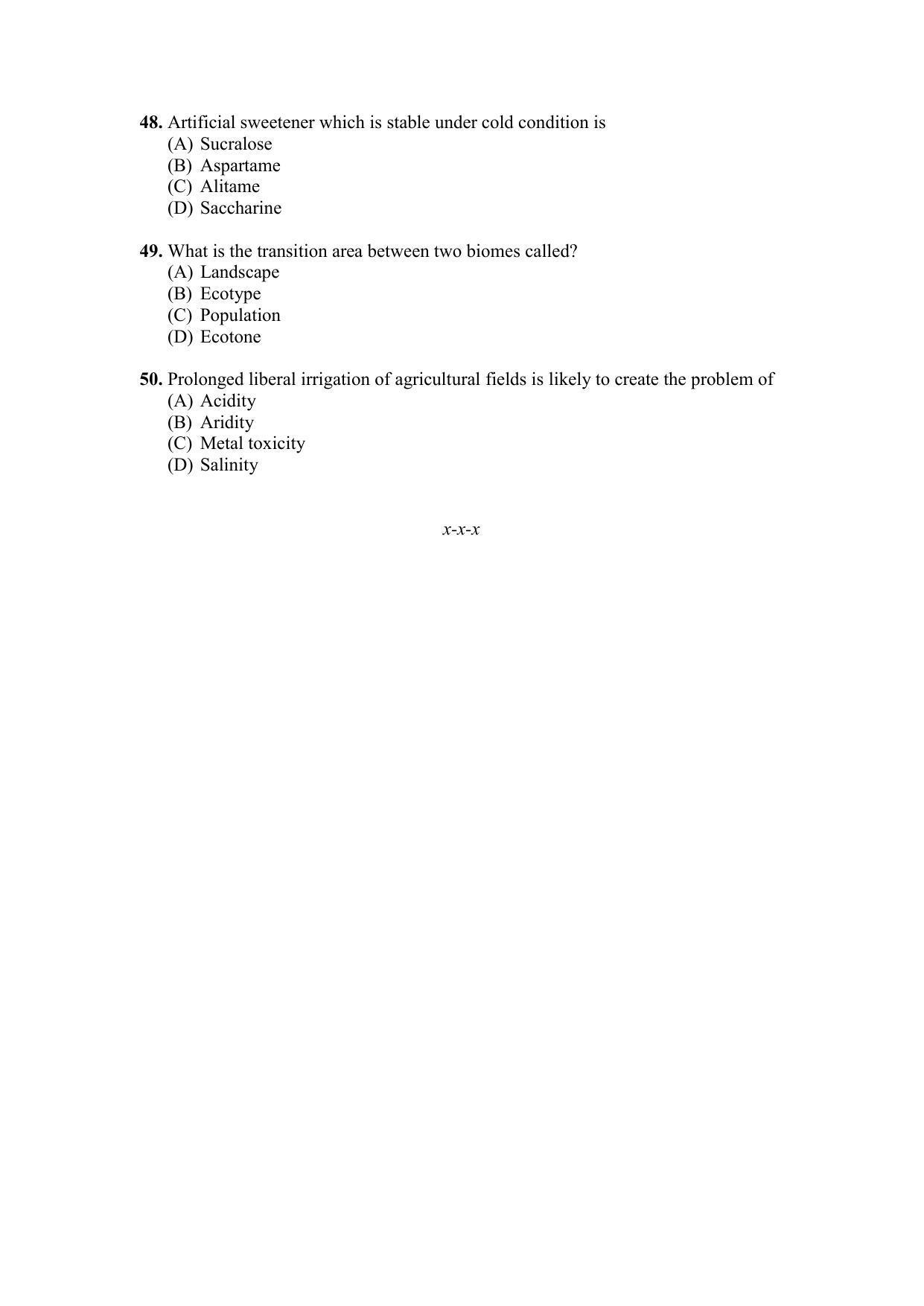 PU MPET Anthropology 2022 Question Papers - Page 30