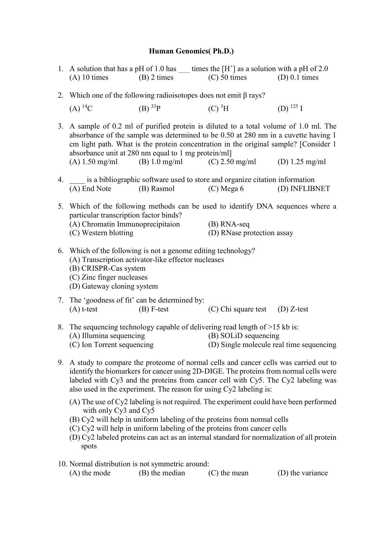 PU MPET Anthropology 2022 Question Papers - Page 36