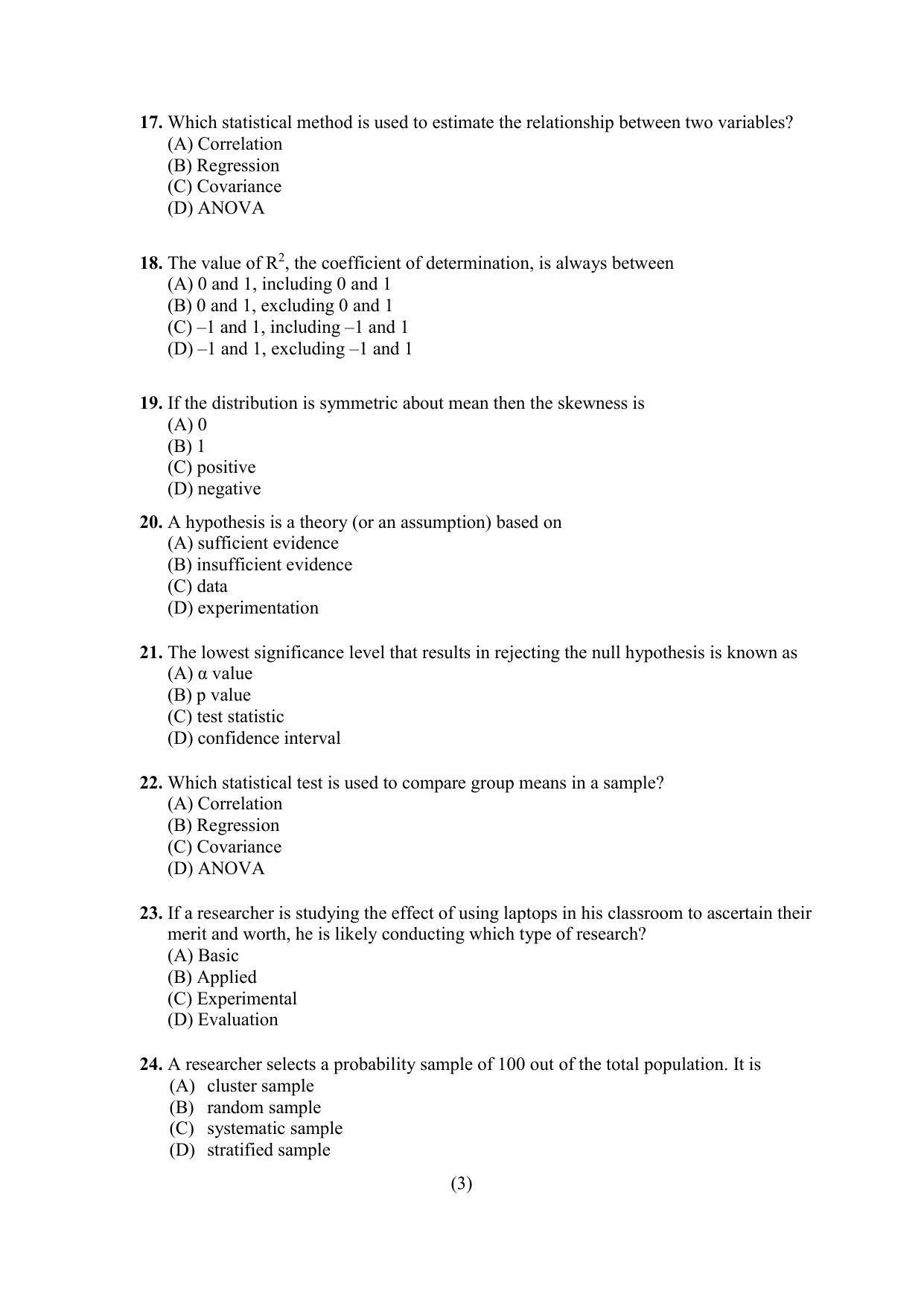 PU MPET Anthropology 2022 Question Papers - Page 44