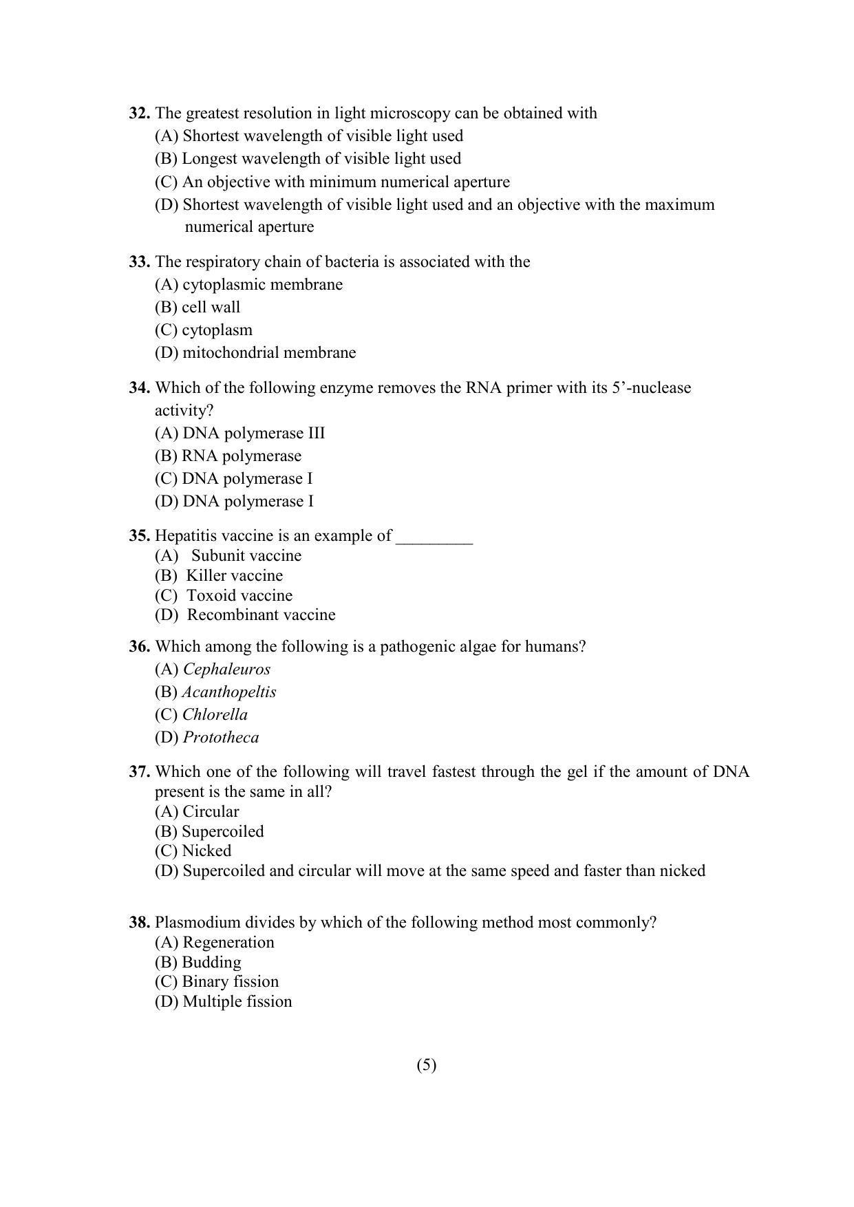 PU MPET Anthropology 2022 Question Papers - Page 46