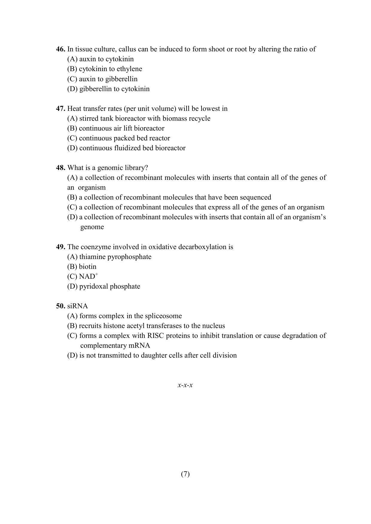 PU MPET Anthropology 2022 Question Papers - Page 48