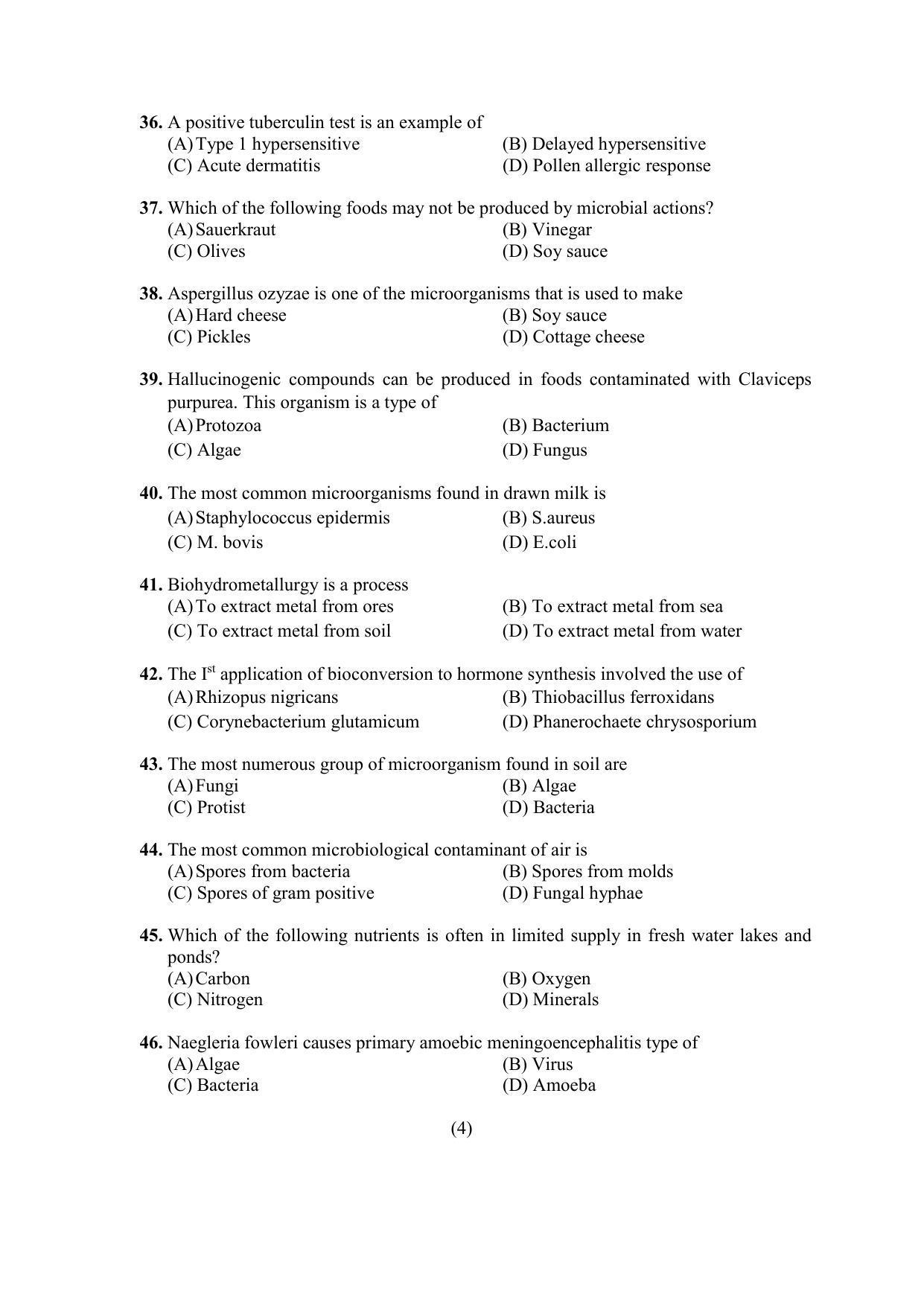 PU MPET Anthropology 2022 Question Papers - Page 52