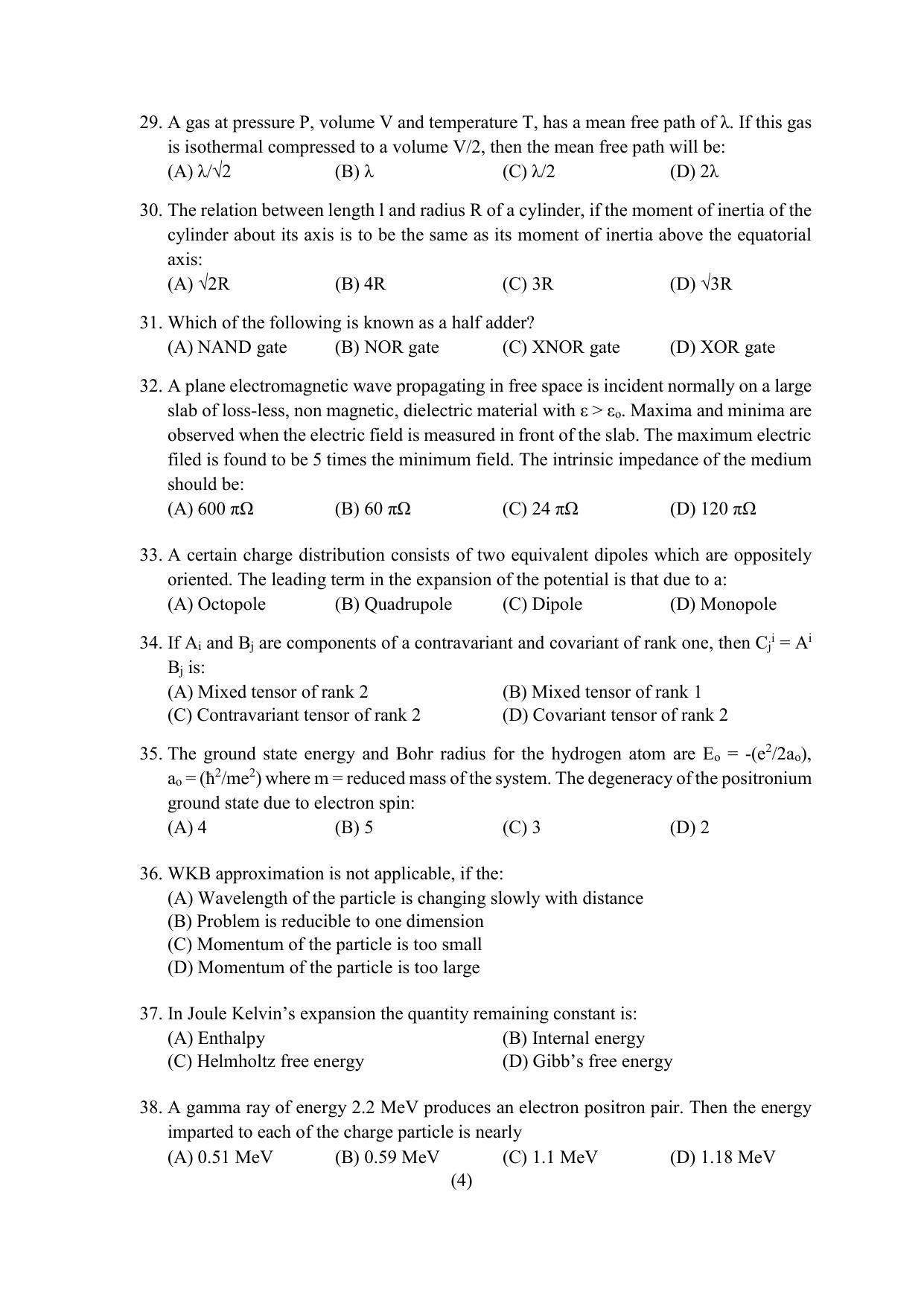 PU MPET Anthropology 2022 Question Papers - Page 57