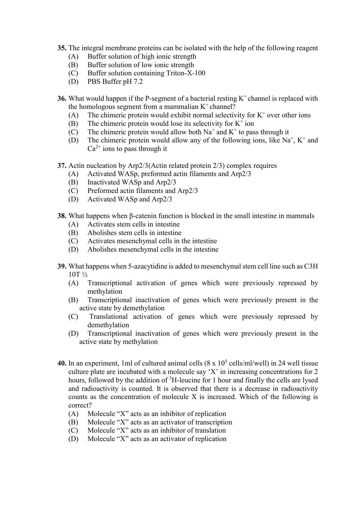 PU MPET Anthropology 2022 Question Papers - Page 71