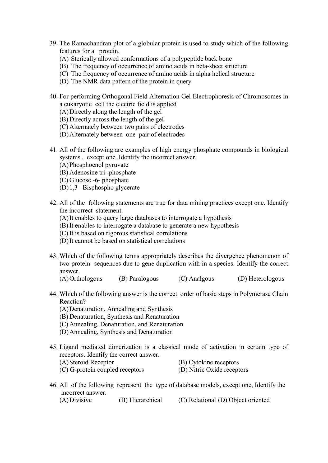 PU MPET Anthropology 2022 Question Papers - Page 78