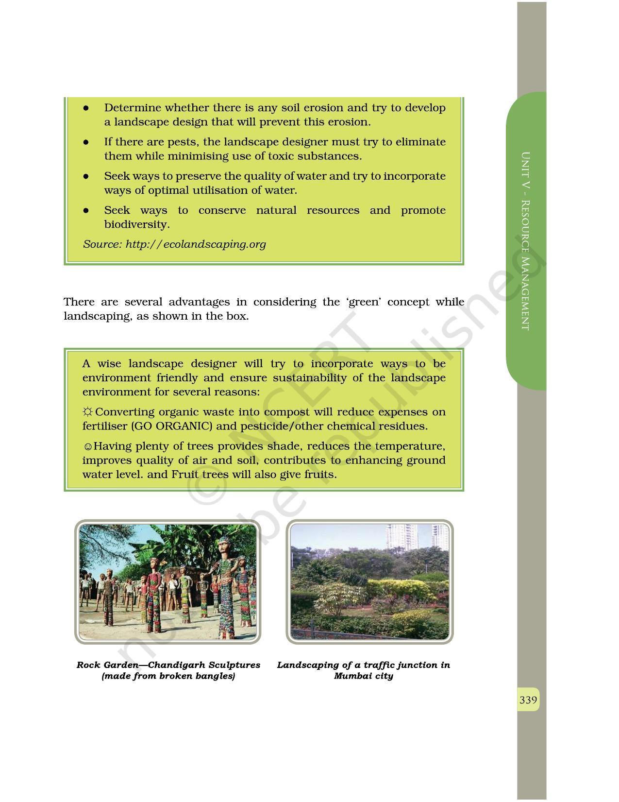 NCERT Book for Class 12 Home Science (Part -II) Chapter 18 Ergonomics and Designing of Interior and Exterior Spaces - Page 12