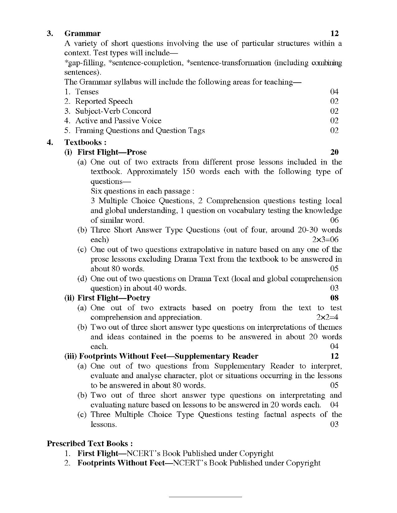 RBSE Class 10 Hindi Syllabus 2024 - Page 4