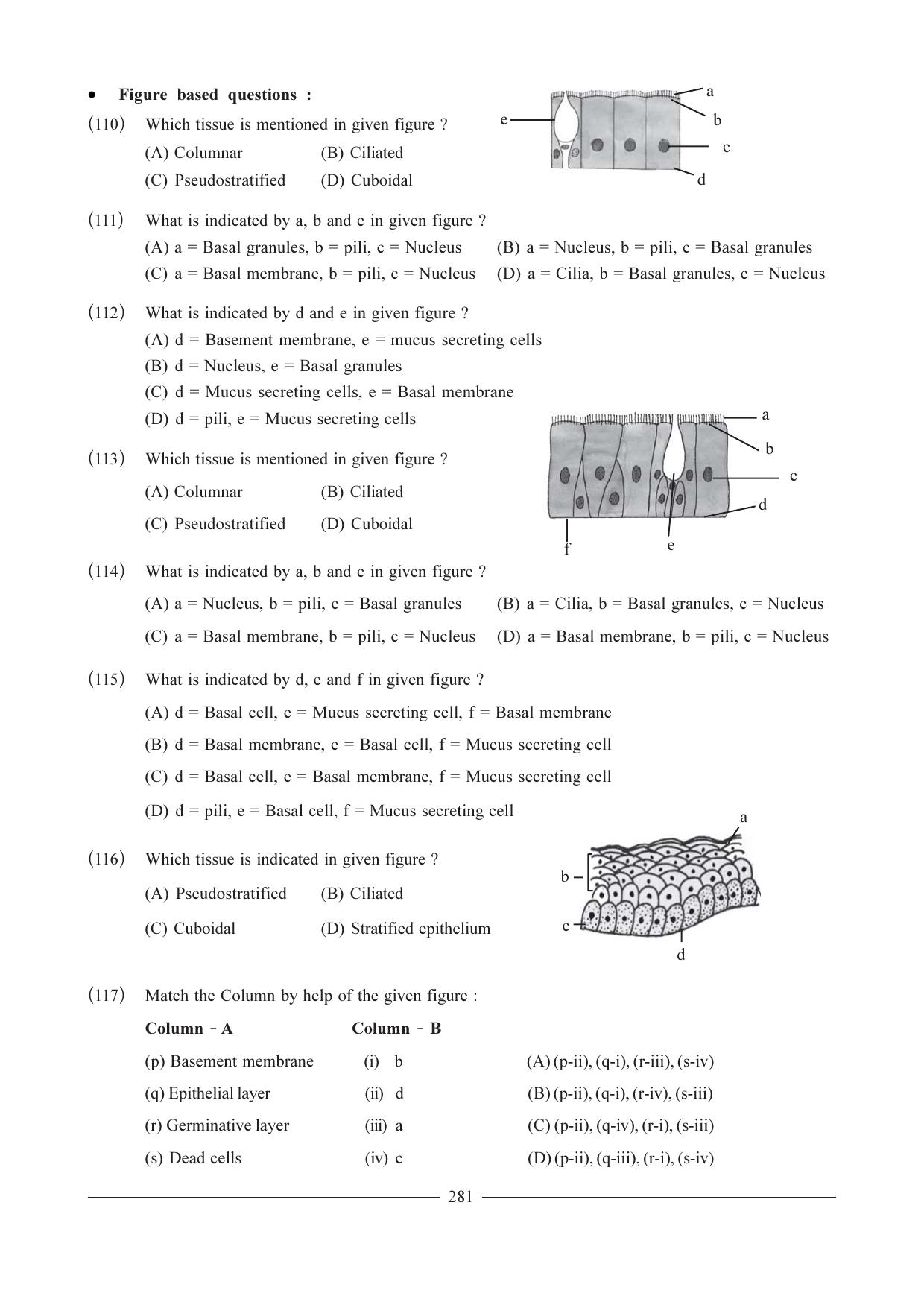 GSEB HSC Biology Question Paper (English Medium)- Chapter 15 - Page 22