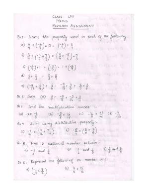CBSE Worksheets for Class 8 Mathematics Linear Equations in One Variable Assignment 2