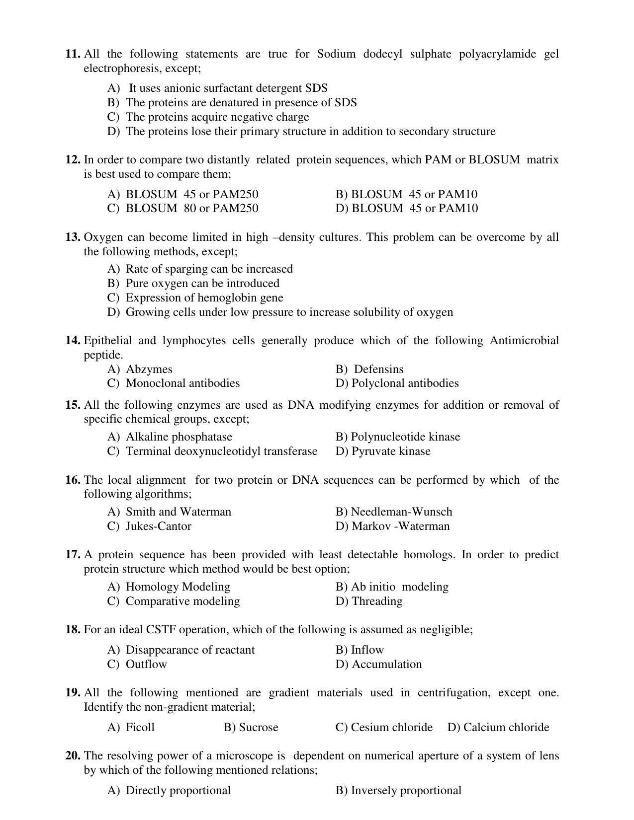 PU MPET Applied Science 2019 Question Papers - Page 7