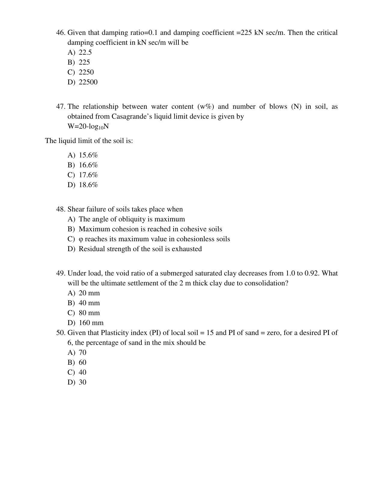 PU MPET Applied Science 2019 Question Papers - Page 23