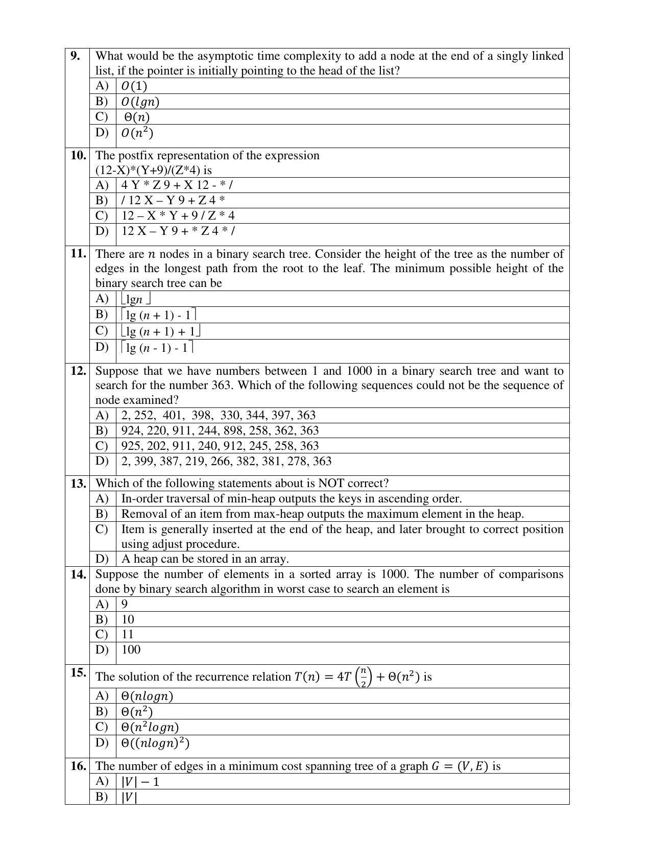 PU MPET Applied Science 2019 Question Papers - Page 25