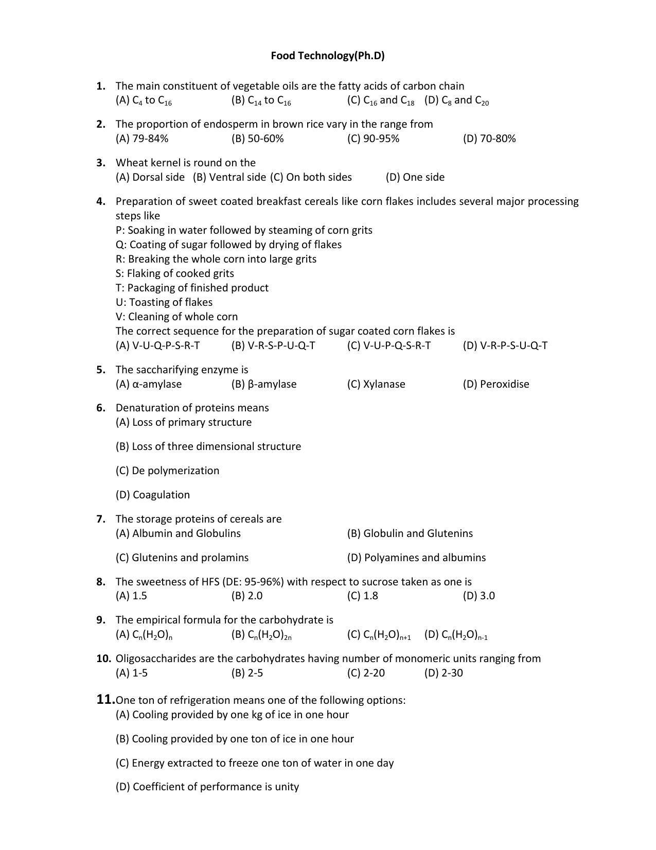 PU MPET Applied Science 2019 Question Papers - Page 36
