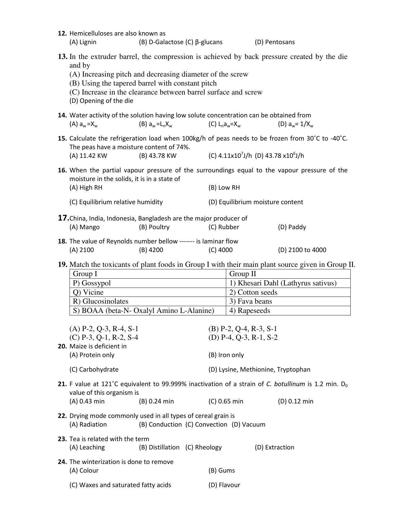PU MPET Applied Science 2019 Question Papers - Page 37