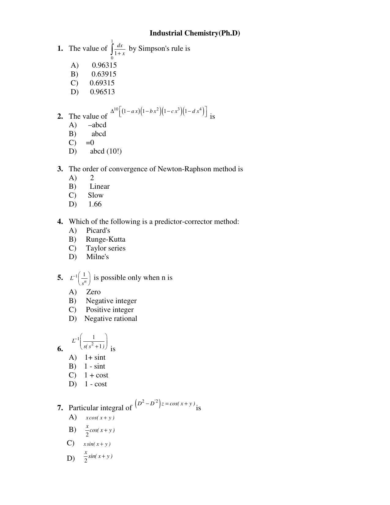 PU MPET Applied Science 2019 Question Papers - Page 40