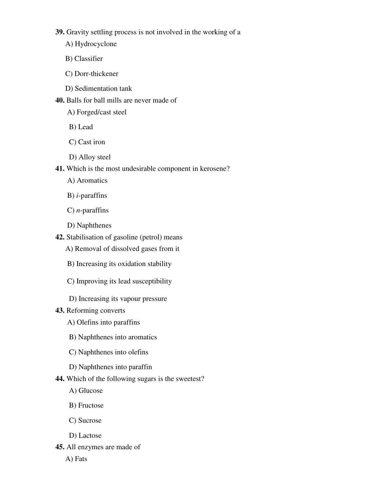 PU MPET Applied Science 2019 Question Papers - Page 46