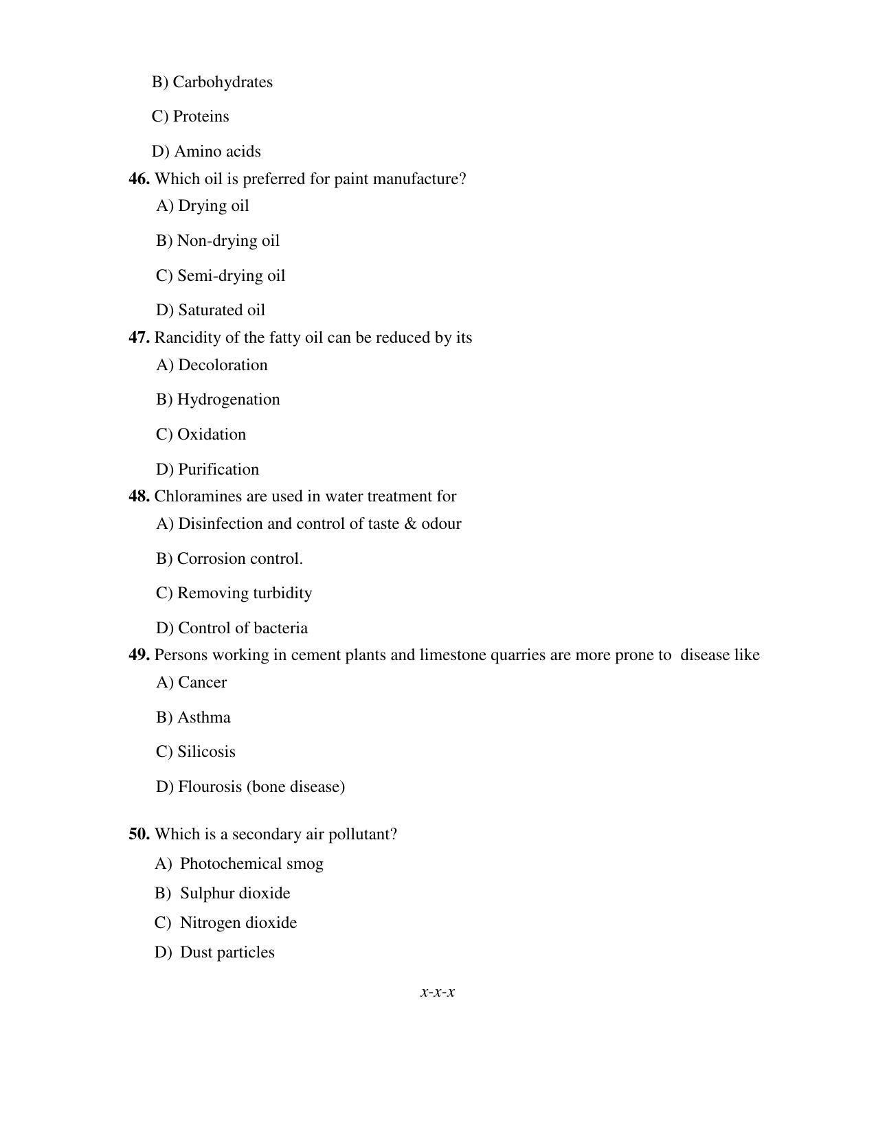 PU MPET Applied Science 2019 Question Papers - Page 47