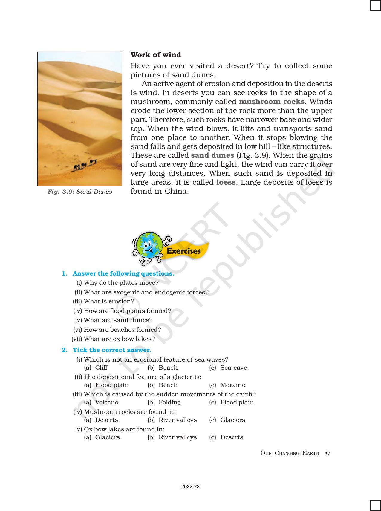 NCERT Book for Class 7 Social Science(Geography): Chapter 3-Our Changing Earth - Page 6